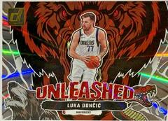 Luka Doncic [Laser] #15 Basketball Cards 2023 Panini Donruss Unleashed Prices