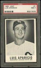 Luis Aparicio #1 Baseball Cards 1960 Leaf Prices