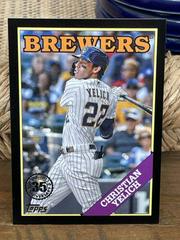 Christian Yelich [Black] #T88-15 Baseball Cards 2023 Topps Silver Pack 1988 35th Anniversary Prices