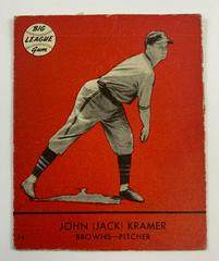 Jack Kramer #14 Baseball Cards 1941 Goudey Prices