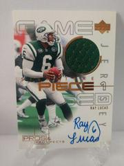 Ray Lucas [Piece 2 Gold] #SP-RL Football Cards 2000 Upper Deck Pros & Prospects Signature Prices