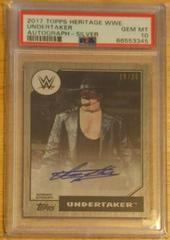 Undertaker [Silver] Wrestling Cards 2017 Topps WWE Heritage Autographs Prices
