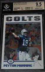 Peyton Manning #1 Football Cards 2004 Topps Chrome Prices