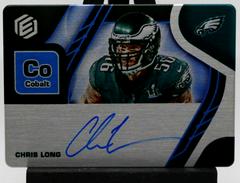 Chris Long [Cobalt] #SS-CLO Football Cards 2021 Panini Elements Steel Signatures Prices