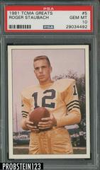 Roger Staubach Football Cards 1981 TCMA Greats Prices