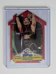 Io Shirai [Red Refractor] Wrestling Cards 2021 Topps Chrome WWE Prices