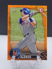 Pete Alonso [Orange] #BD-92 Baseball Cards 2016 Bowman Draft Prices