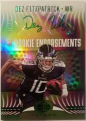 Dez Fitzpatrick [Green] #RE-35 Football Cards 2021 Panini Illusions Rookie Endorsements Autographs Prices