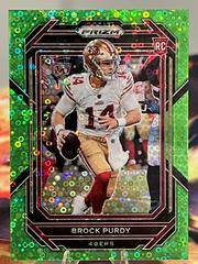 Brock Purdy [Neon Green] #353 Football Cards 2022 Panini Prizm No Huddle Prices