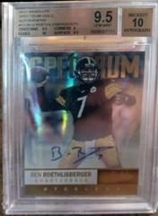 Ben Roethlisberger [Spectrum Gold Autograph] #13 Football Cards 2012 Panini Absolute Prices