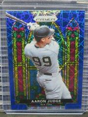 Aaron Judge [Blue Velocity] #SG-5 Baseball Cards 2021 Panini Prizm Stained Glass Prices