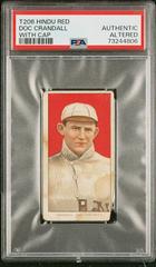 Doc Crandall [With Cap] #NNO Baseball Cards 1909 T206 Hindu Red Prices
