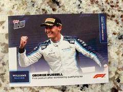 George Russell #42 Racing Cards 2021 Topps Now Formula 1 Prices