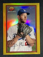Clayton Kershaw [Gold Refractor] Baseball Cards 2019 Bowman 30th Anniversary Prices