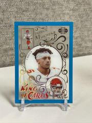 Patrick Mahomes II [Light Blue] #KC-1 Football Cards 2021 Panini Illusions King of Cards Prices