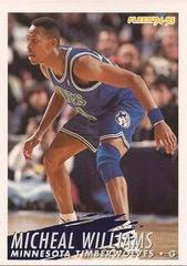 Micheal Williams Basketball Cards 1994 Fleer Prices