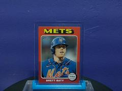 Brett Baty [Red Border] #219 Baseball Cards 2024 Topps Heritage Prices