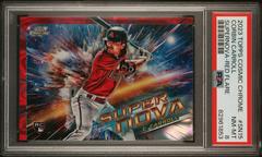 Corbin Carroll [Red Flare] #SN-15 Baseball Cards 2023 Topps Cosmic Chrome Supernova Prices