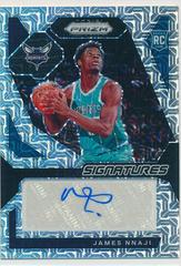 James Nnaji [Mojo Prizm] #14 Basketball Cards 2023 Panini Prizm Rookie Signature Prices