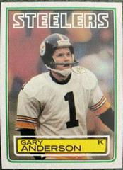 Gary Anderson Football Cards 1983 Topps Prices