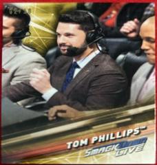 Tom Phillips [Gold] #53 Wrestling Cards 2019 Topps WWE Smackdown Live Prices