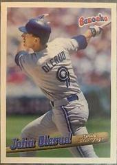 John Olerud #78 Baseball Cards 1996 Bazooka Prices
