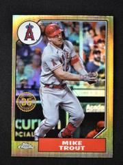 Mike Trout Baseball Cards 2022 Topps Chrome 1987 Prices