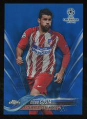 Diego Costa [Blue Refractor] #81 Soccer Cards 2017 Topps Chrome UEFA Champions League Prices