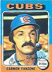 Carmen Fanzone #363 Baseball Cards 1975 Topps Prices
