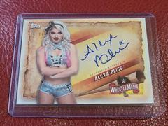 Alexa Bliss Wrestling Cards 2020 Topps WWE Road to WrestleMania Autographs Prices