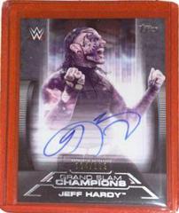 Jeff Hardy Wrestling Cards 2021 Topps WWE Undisputed Grand Slam Champions Autographs Prices