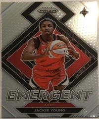 Jackie Young #2 Basketball Cards 2022 Panini Prizm WNBA Emergent Prices