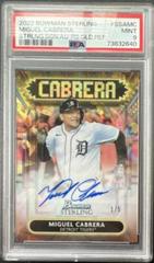 Miguel Cabrera [Rose Gold] #SSA-MC Baseball Cards 2022 Bowman Sterling Signage Autographs Prices