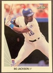 Bo Jackson #125 Baseball Cards 1990 Leaf Prices
