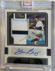 Shane Baz [Jersey Autograph] #103 Baseball Cards 2022 Panini Three and Two Prices