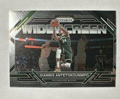 Giannis Antetokounmpo #7 Basketball Cards 2022 Panini Prizm Widescreen Prices