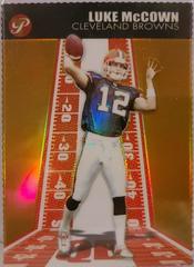 Luke McCown [Gold Refractor] #114 Football Cards 2004 Topps Pristine Prices
