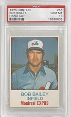 Bob Bailey [Hand Cut] #55 Baseball Cards 1975 Hostess Prices