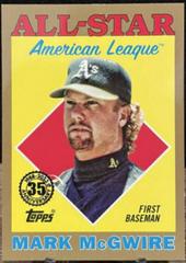 Mark McGwire [Gold] #88AS-33 Baseball Cards 2023 Topps 1988 All Star Prices