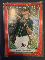 Matt Chapman [Red Ice] #DP21 Baseball Cards 2014 Bowman Draft Picks Prices