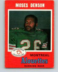 Moses Denson #107 Football Cards 1971 O Pee Chee CFL Prices