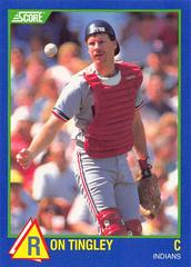 Ron Tingley Baseball Cards 1989 Score Rising Stars Prices