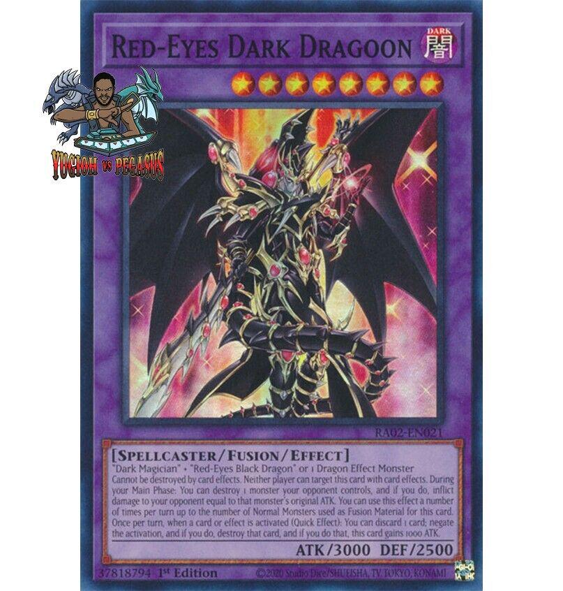 Red-Eyes Dark Dragoon [Platinum Secret Rare] RA02-EN021 YuGiOh 25th Anniversary Rarity Collection II