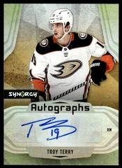 Troy Terry Hockey Cards 2021 Upper Deck Synergy Autographs Prices