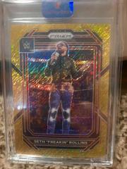 Seth 'Freakin' Rollins [Gold Shimmer] #137 Wrestling Cards 2023 Panini Prizm WWE Prices