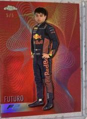 Ayumu Iwasa [Red Refractor] #FT-AI Racing Cards 2023 Topps Chrome Formula 1 Futuro Prices