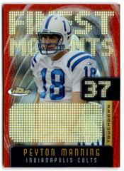 Peyton Manning #FM37 Football Cards 2005 Topps Finest Manning Moments Prices