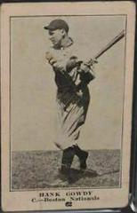 Hank Gowdy Baseball Cards 1917 Collins McCarthy Prices