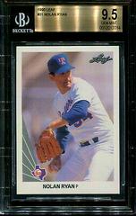 Nolan Ryan Baseball Cards 1990 Leaf Prices