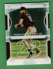 Fernando Tatis Jr. Baseball Cards 2022 Panini National Treasures Jersey Numbers Prices